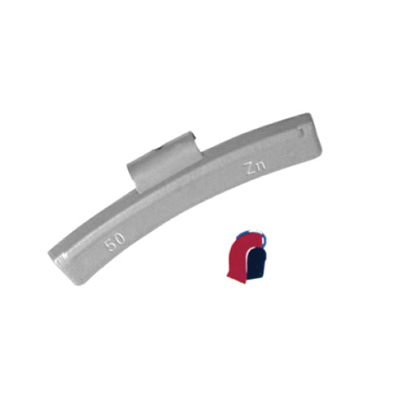 Zn Clip-in Rota Ponderibus ad Alloy Rim-EW-3106